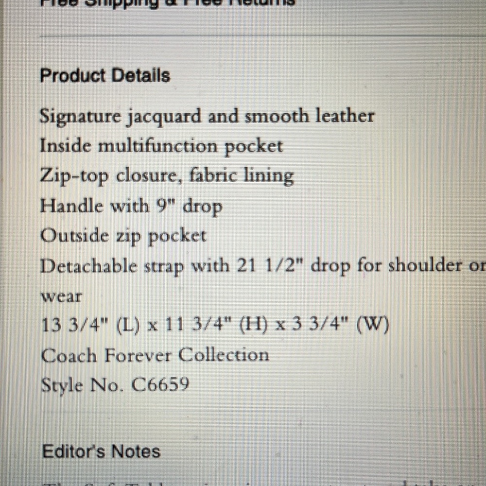 New Coach Hobo in Signature Jacquard - Picture 7 of 7